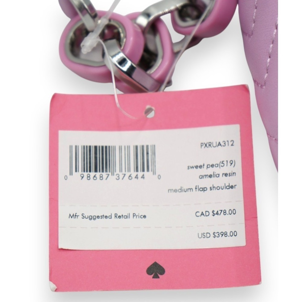 NWT Kate Spade New York Sweet Pea Amelia‎ Medium Flap Shoulder Bag MSRP $398 - Picture 8 of 10